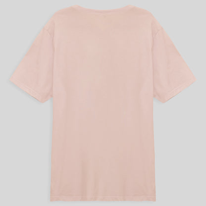Camiseta Básica Plus Masculina - Rosa Pastel