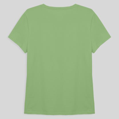 Camiseta Básica Feminina - Verde Jade