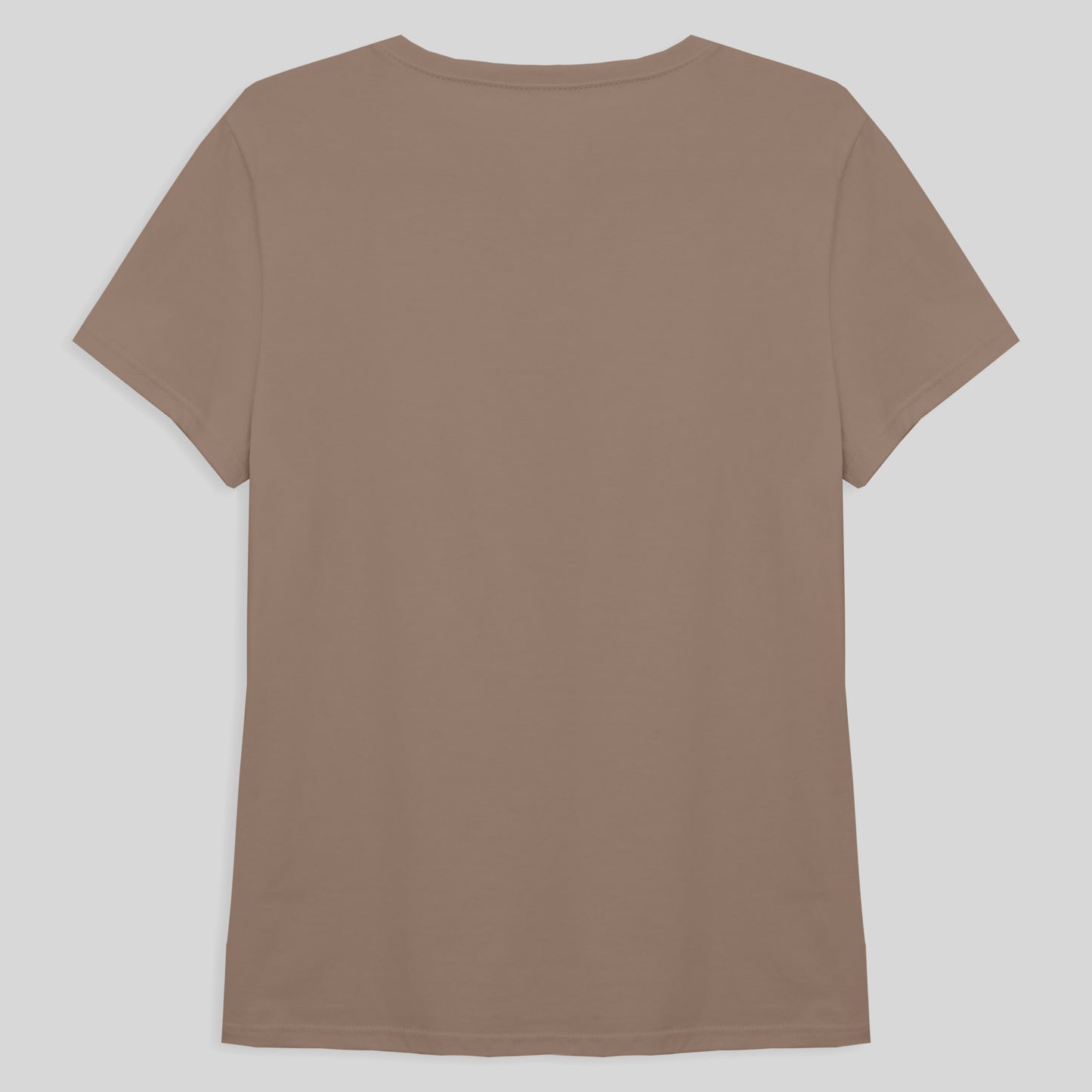 Camiseta Básica Feminina - Bege Claro