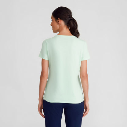 Camiseta Básica Feminina - Verde Menta