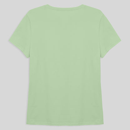 Camiseta Básica Feminina - Verde Menta
