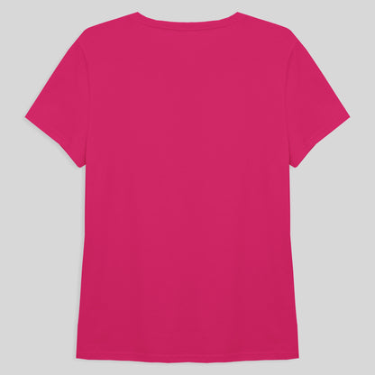 Camiseta Básica Feminina - Pink