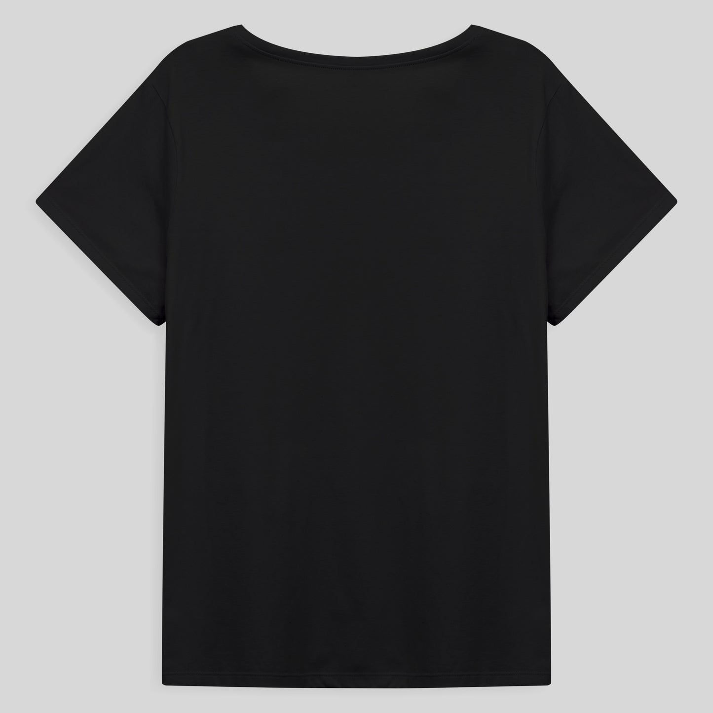 Camiseta Básica Plus Feminina - Preto