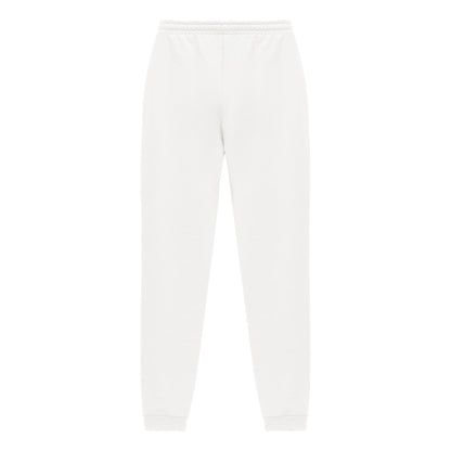 Calça Jogger Moletom Flanelado Feminina - Branco