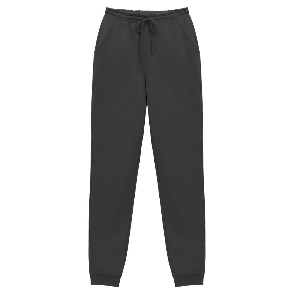 Calça Jogger Moletom Flanelado Feminina - Cinza Ardósia