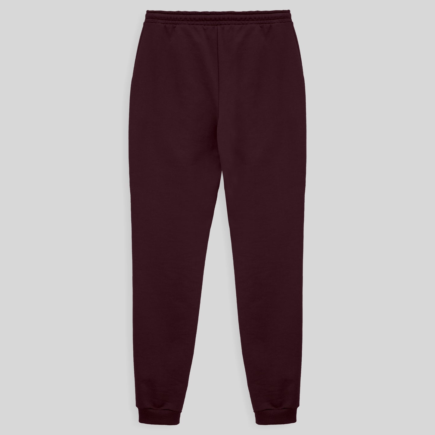 Calça Jogger Moletom Flanelado Feminina - Vermelho Vinho