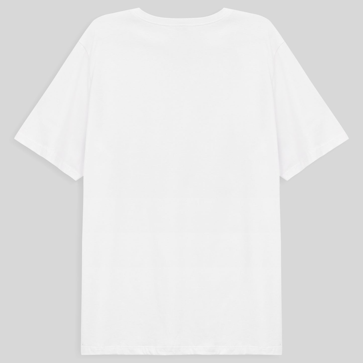 Camiseta Básica Gola V Plus Masculina - Branco