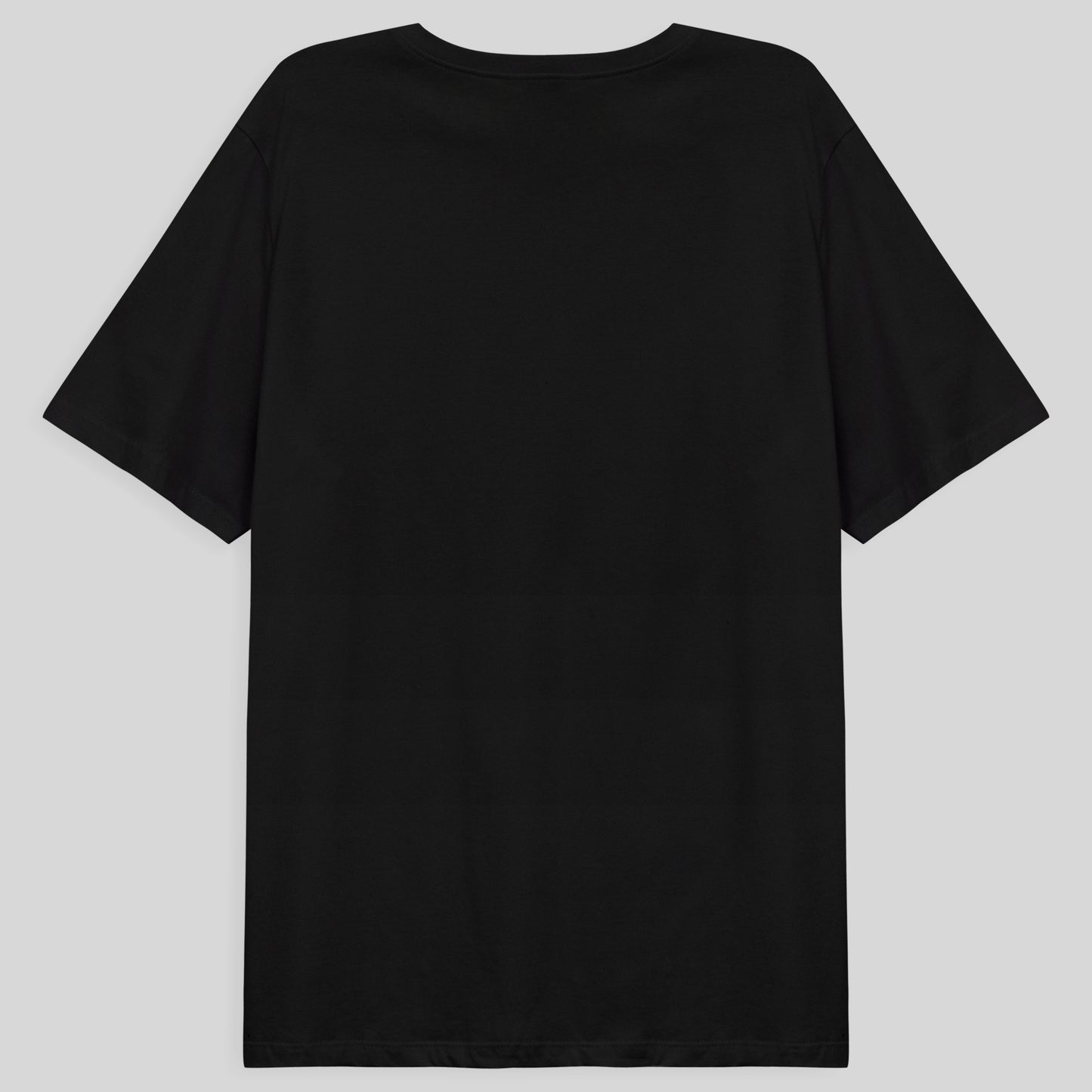 Camiseta Básica Gola V Plus Masculina - Preto