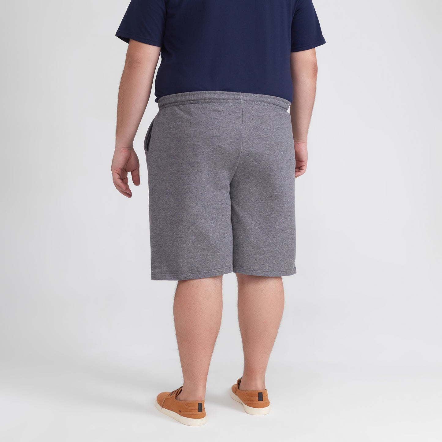 Bermuda Plus Masculina - Mescla Escuro