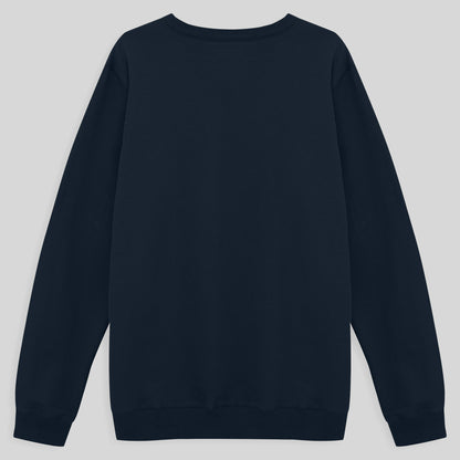 Blusão Moletom Flanelado Masculino - Azul Marinho