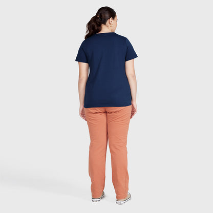 Tech T-Shirt Modal Plus Feminina - Azul Marinho