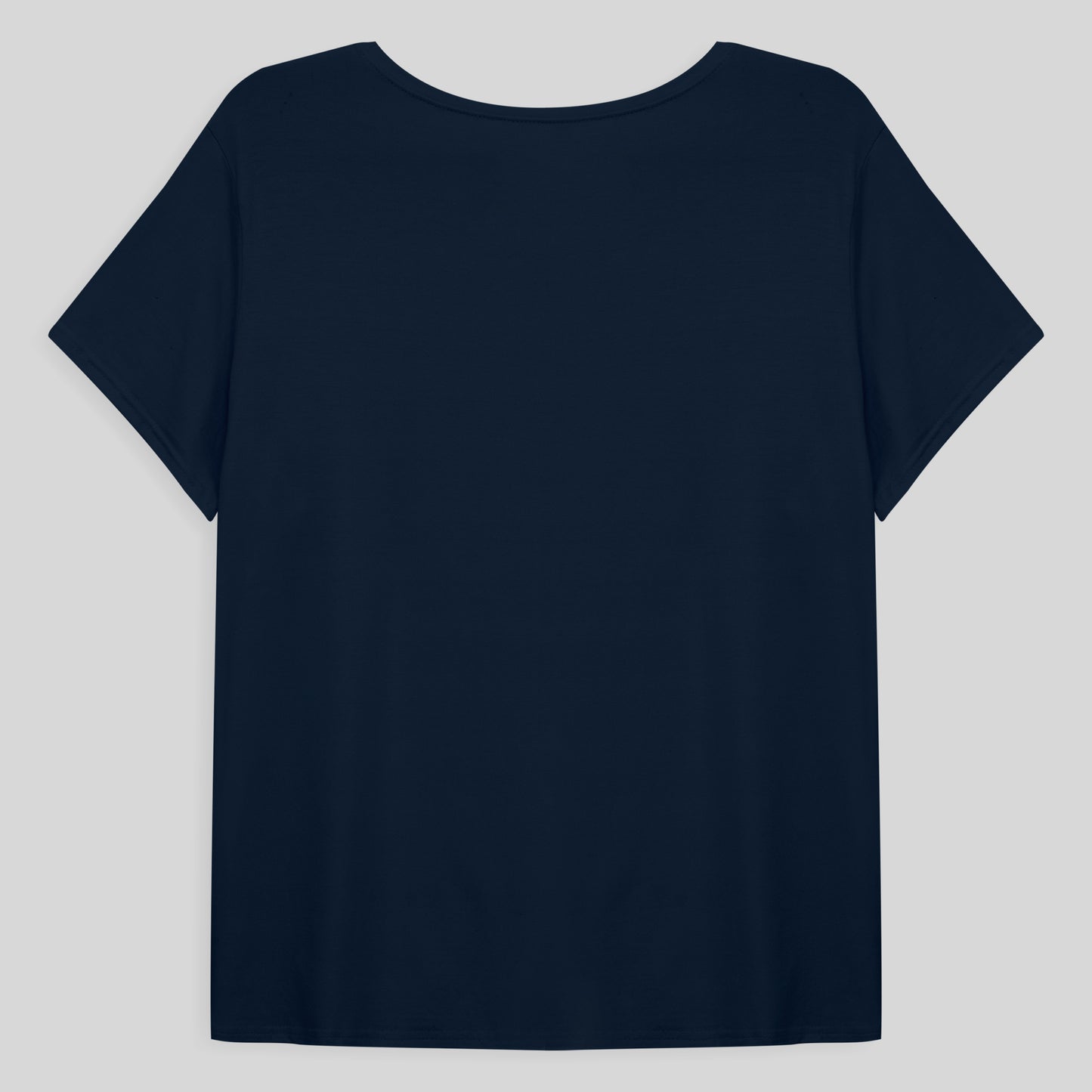 Tech T-Shirt Modal Plus Feminina - Azul Marinho