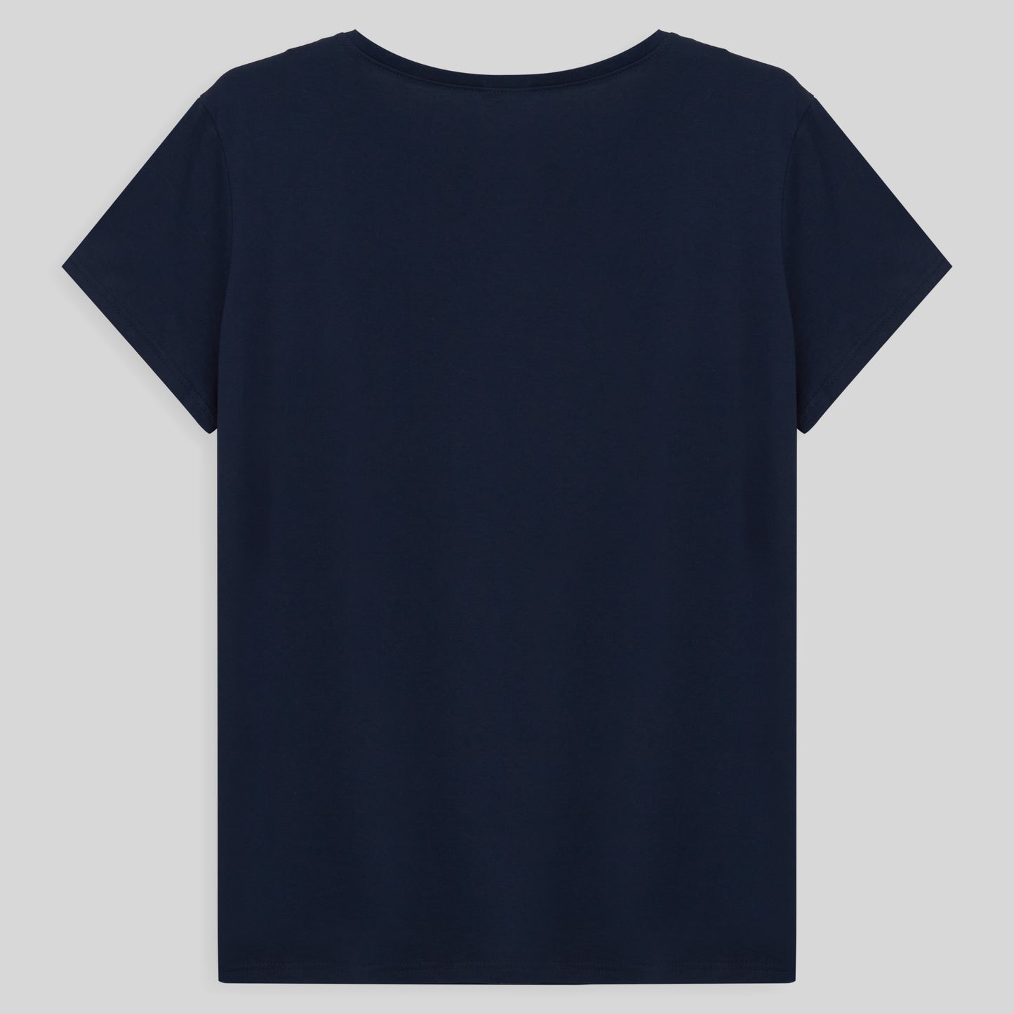 Tech T-shirt Impermeável Gola C Plus Feminina - Azul Marinho