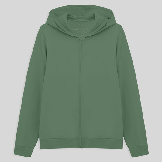 Jaqueta Capuz Plus Feminino - Verde Oliva
