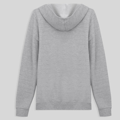 Jaqueta Capuz Plus Feminino - Mescla Claro