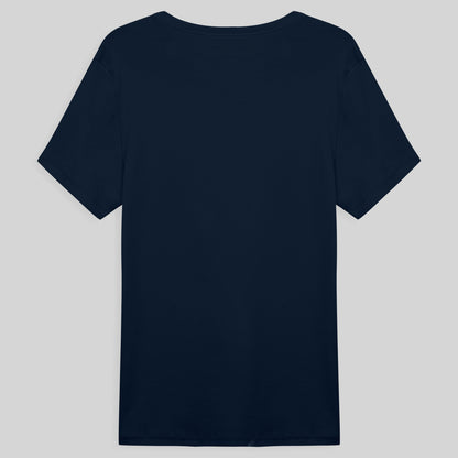 Camiseta Pijama Gola C Masculina - Azul Marinho