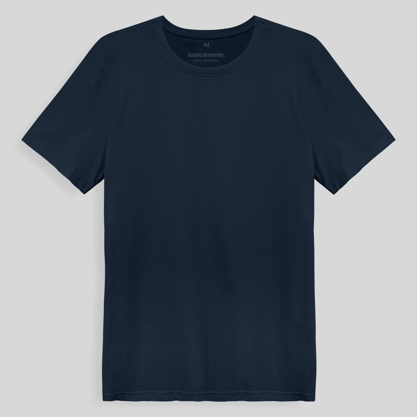 Camiseta Slim Masculina - Azul Marinho