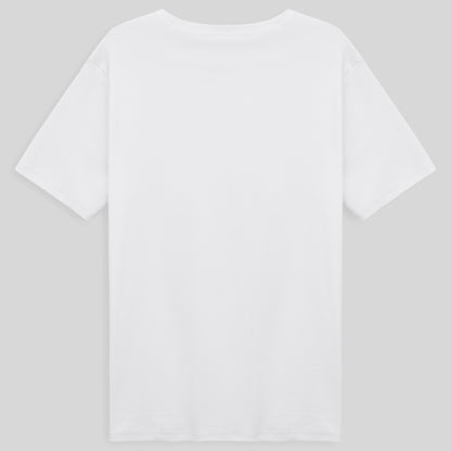 Camiseta Pijama Gola C Plus Masculina - Branco