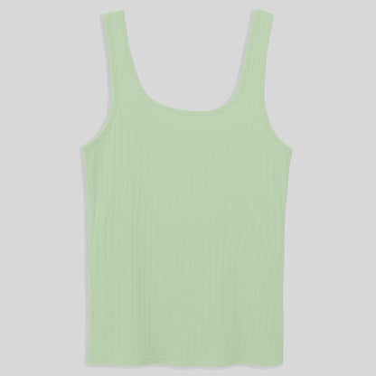 Regata Canelada Feminina - Verde Menta