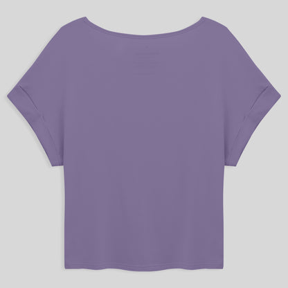 Blusa Manga Japonesa Feminina - Lilás