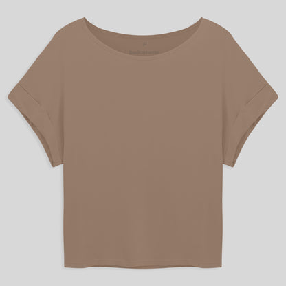 Blusa Manga Japonesa Feminina - Bege Claro