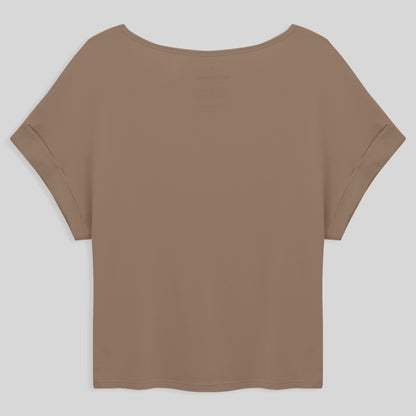 Blusa Manga Japonesa Feminina - Bege Claro