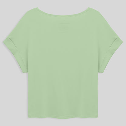 Blusa Manga Japonesa Feminina - Verde Menta