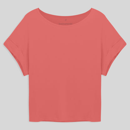 Blusa Manga Japonesa Feminina - Rosa Chiclete