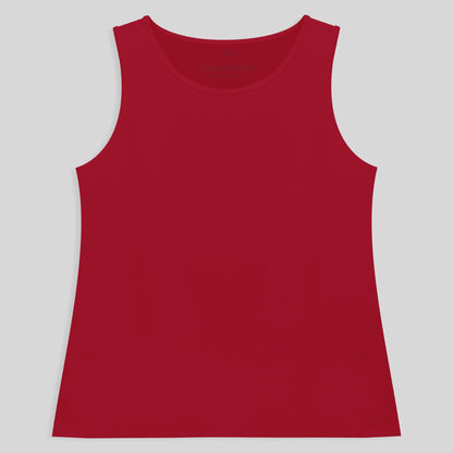 Regata Comfort Plus Feminina - Vermelho Tomate