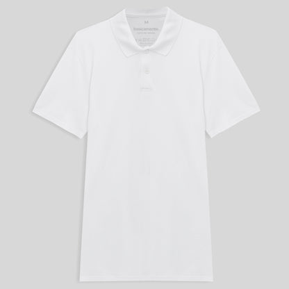 Camisa Polo Piquet Masculina - Branco