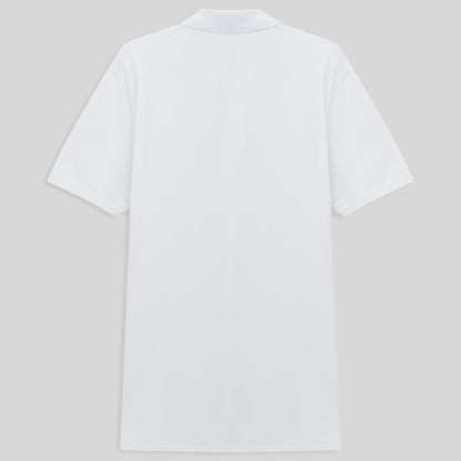 Camisa Polo Piquet Masculina - Branco