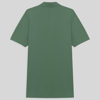 Camisa Polo Piquet Masculina - Verde Oliva