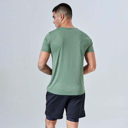 Tech T-Shirt UV Masculina - Verde Figo