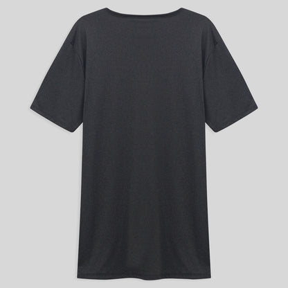 Tech T-Shirt Performance Masculina - Mescla Escuro