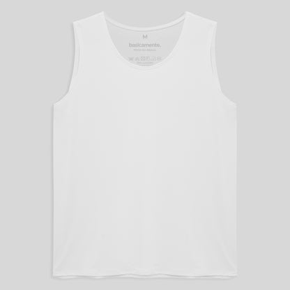 Regata Tech UV Masculina - Branco