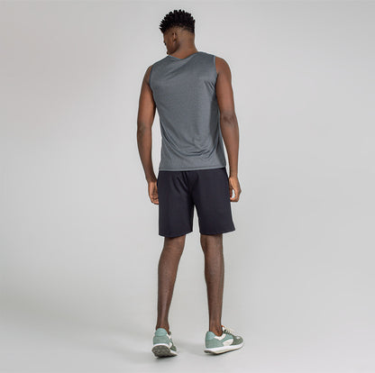 Regata Tech UV Masculina - Mescla Escuro