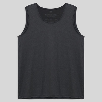 Regata Tech UV Masculina - Mescla Escuro
