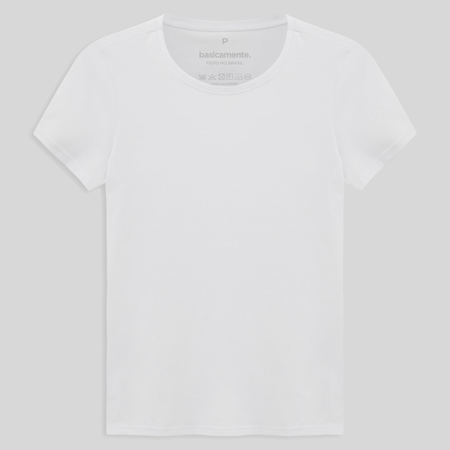 Camiseta Comfort Feminina - Branco