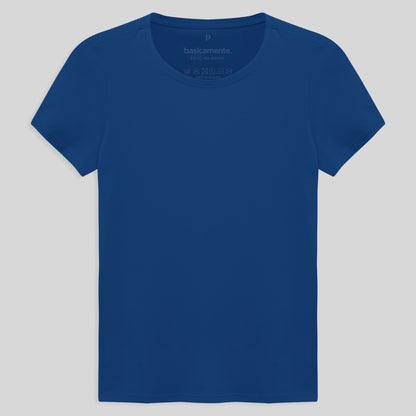 Camiseta Comfort Feminina - Azul