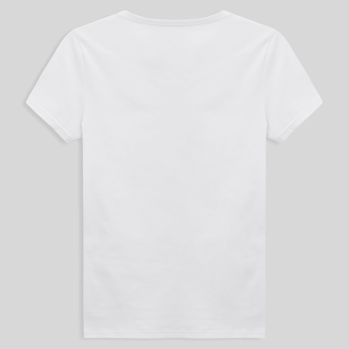 Camiseta Comfort Gola V Feminina - Branco