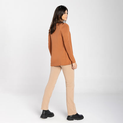 Cardigan Feminino - Marrom Canela