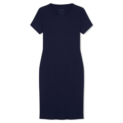 Vestido Curto Ribana - Azul Marinho