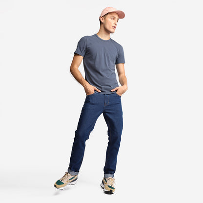T-Shirt Stone Masculina - Azul Marinho