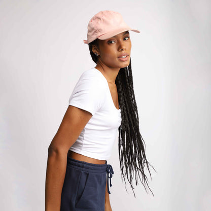 Blusa Cropped Canelada Decote Quadrado - Branco
