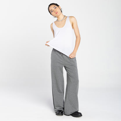 Regata Decote U Modal Feminina - Branco
