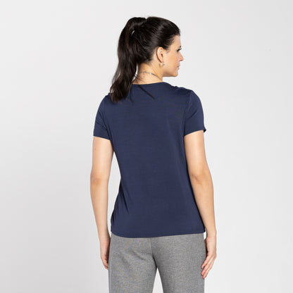 Tech T-Shirt Modal Feminina - Azul Marinho