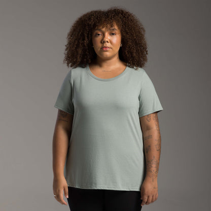 Tech T-Shirt Air Plus Feminina - Verde Chá