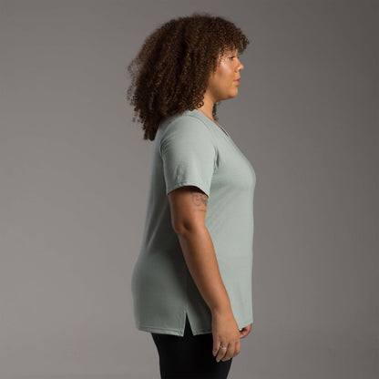 Tech T-Shirt Air Plus Feminina - Verde Chá
