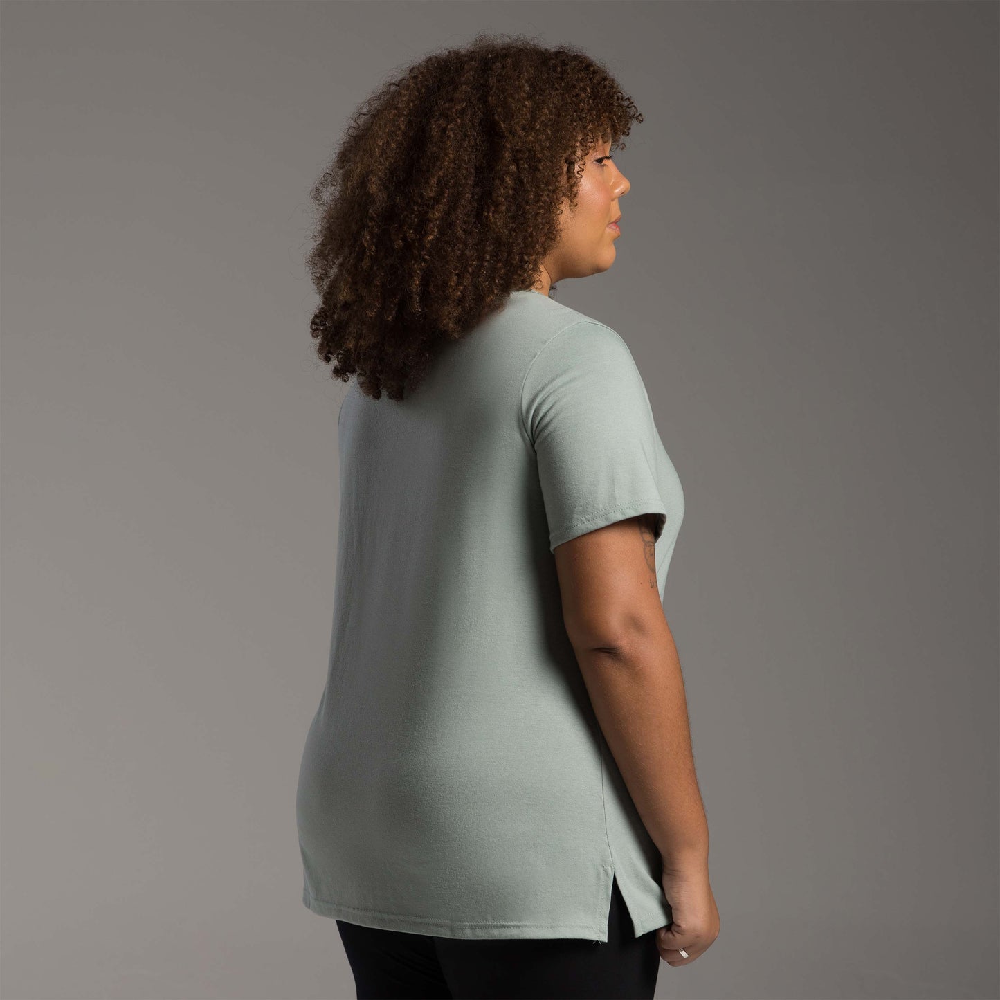 Tech T-Shirt Air Plus Feminina - Verde Chá