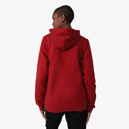 Jaqueta Tech Impermeável Moletom Flanelado - Vermelho Escarlate